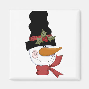 Happy Snowman Tshirts and Gifts Magnet