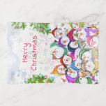 Happy Snowmans Christmas Trinket Tray<br><div class="desc">Christmas Trinket Trays with Happy Snowmans Merry Christmas Party Funny Drawing Snowman Celebration Trinket Tray - Customisable - or Choose / Add Your Unique Text / Font / Colour - Make Your Special Gift - Resize and move or remove and add elements / image with Customisation tool ! - Drawing...</div>