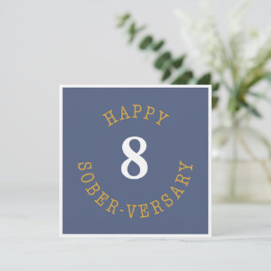 Happy Sober-versary Card