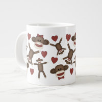 Happy Sock Monkeys and Hearts Tees, Gifts