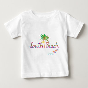 Happy South Beach, FL Baby T-Shirt