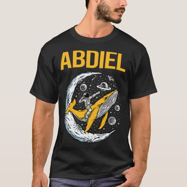Happy Space - Abdiel Name T-Shirt (Front)