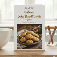 Happy Spicy Hermit Cookie Day | Nov 15th