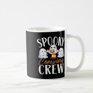 Happy Spooky Camping Crew Halloween Campfire 2024  Coffee Mug