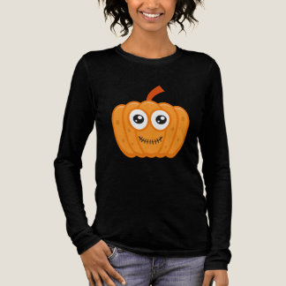 Happy Spooky Chibi Pumpkin Tri-Blend Shirt