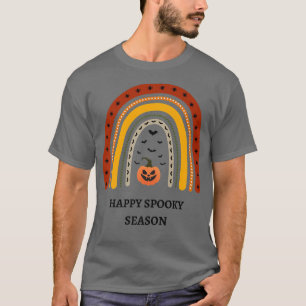 Happy Spooky Season Halloween Fall Autumn JackOLan T-Shirt
