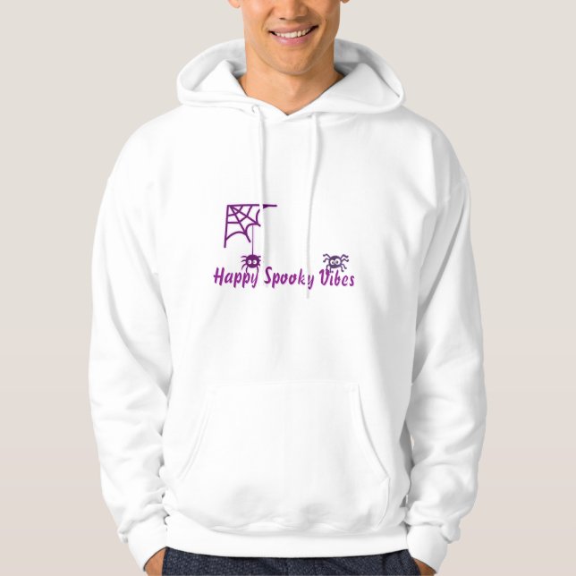 🕸️ Happy Spooky Spider Hoodie (Front)
