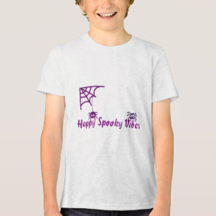 🕸️ Happy Spooky Spider Tri-Blend Shirt