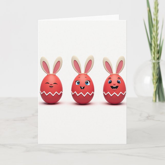 Happy Spring Animal Friends Card (Front)