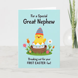 Happy Spring Chick Card