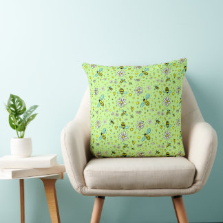 happy spring cushion