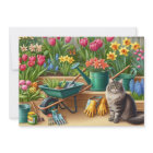 Happy Spring Flower Garden 