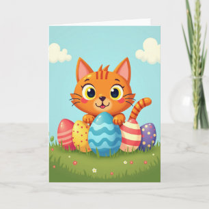 Happy Spring Kitty Card