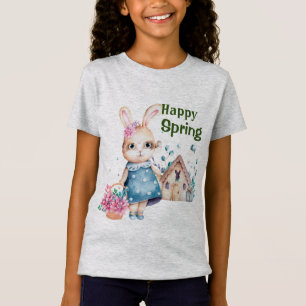 Happy Spring Rabbit T-Shirt