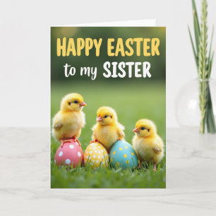 Happy Spring Sister Card