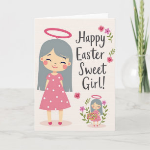 Happy Spring Young Person Card