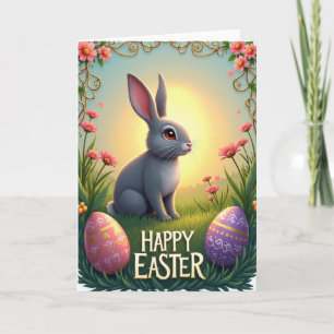 Happy Springtime Animal Card