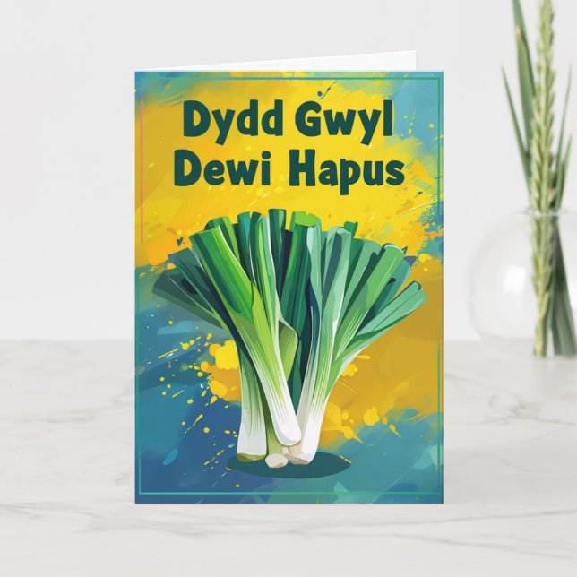 Happy St David's Day Card (Front)