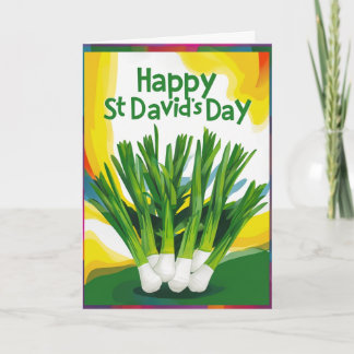 Happy St David's Day Card