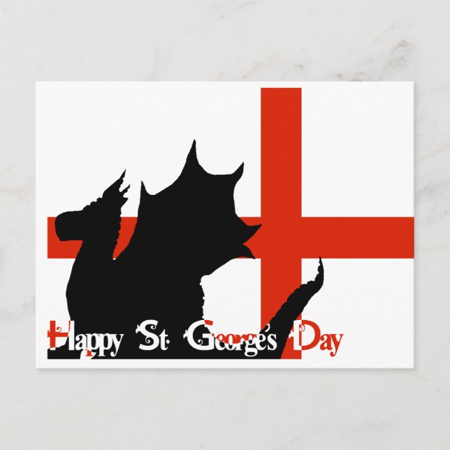 Happy St George's Day - Postcard (Front)