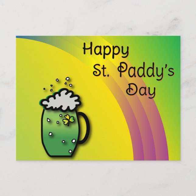 Happy St. Paddy's Day Postcard (Front)
