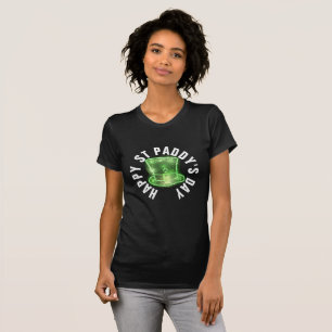 Happy St Paddy's with Green Tophat T-shirt