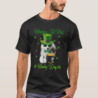 Happy St. Pat Husky Day Dog St. Patrick's Day