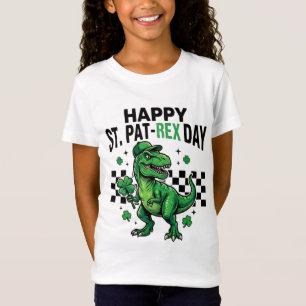 Happy St Pat-Rex Day Dinosaur Party T-Shirt