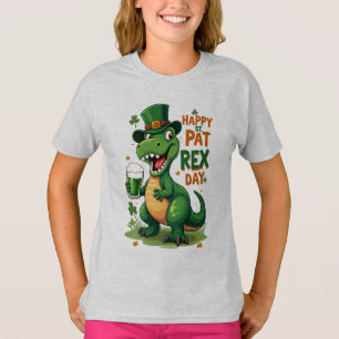 Happy St. Pat-Rex Day – Funny St. Patrick’s Gift T-Shirt