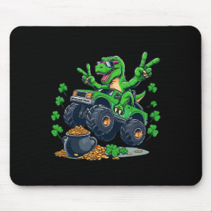 Happy St Pat-rex Day St Patricks Day Dinosaur Mons Mouse Pad