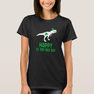 Happy St. Pat-Rex Day Tee St. Patrick`s Day Dinosa