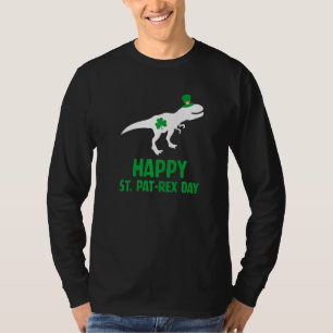Happy St. Pat-Rex Day Tee St. Patrick`s Day Dinosa