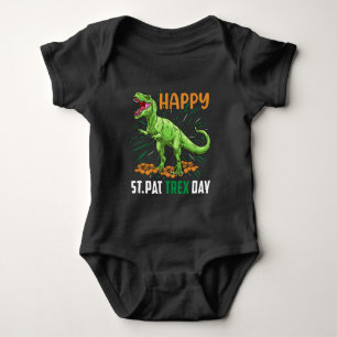 Happy St. Pat Trex Day Baby Bodysuit