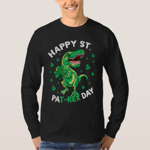 Happy St Patrex Day Funny Irish T-Rex Saint Patric T-Shirt