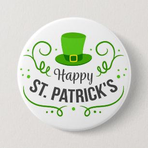 Happy St. Patrick’s Day Button