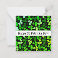 Happy st Patrick’s day cards, cute, stock up!