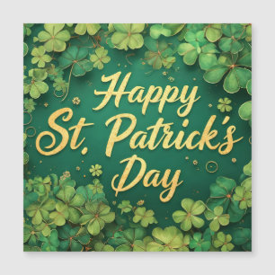 Happy St. Patrick’s Day Clover Design