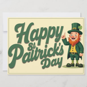 Happy St. Patrick’s Day Cute Leprechaun