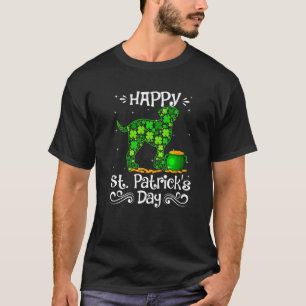 Happy St Patrick S Day Dalmatian Dogs Shamrock Cos T-Shirt