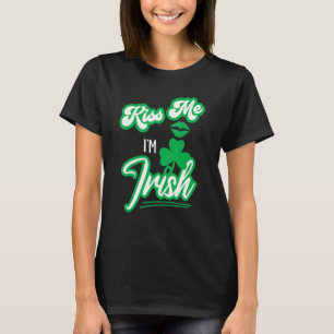 Happy St Patrick S Day Family Outfit Kiss Me Im Ir T-Shirt