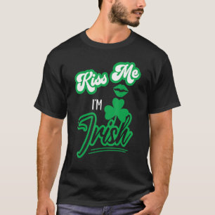 Happy St Patrick S Day Family Outfit Kiss Me Im Ir T-Shirt