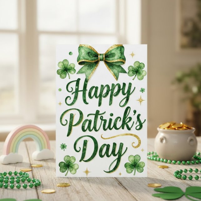 Happy St Patrick’s Day Irish Greeting Card (Creator Uploaded)
