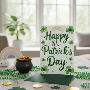 Happy St Patrick’s Day Irish Greeting Card