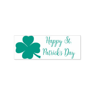 Happy St. Patrick’s Day Rubber stamp