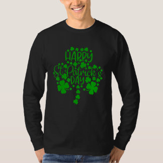 Happy St Patrick S Day Shamrock Clover Men Women K T-Shirt