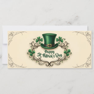 Happy St. Patrick’s Day Shamrock Design