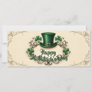 Happy St. Patrick’s Day Shamrock Design
