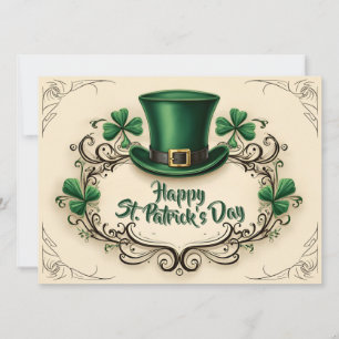 Happy St. Patrick’s Day Shamrock Design