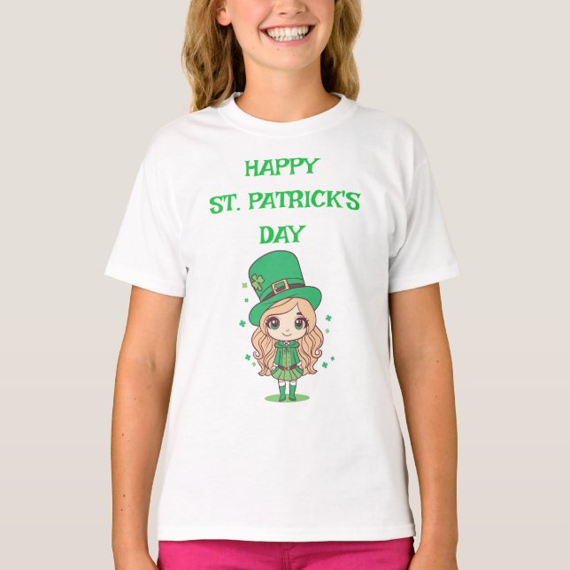 Happy St. Patrick’s Day T-Shirt (Front)
