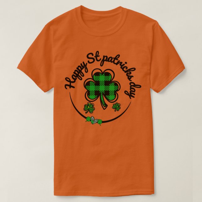 Happy St Patricks Day2 T-Shirt (Design Front)